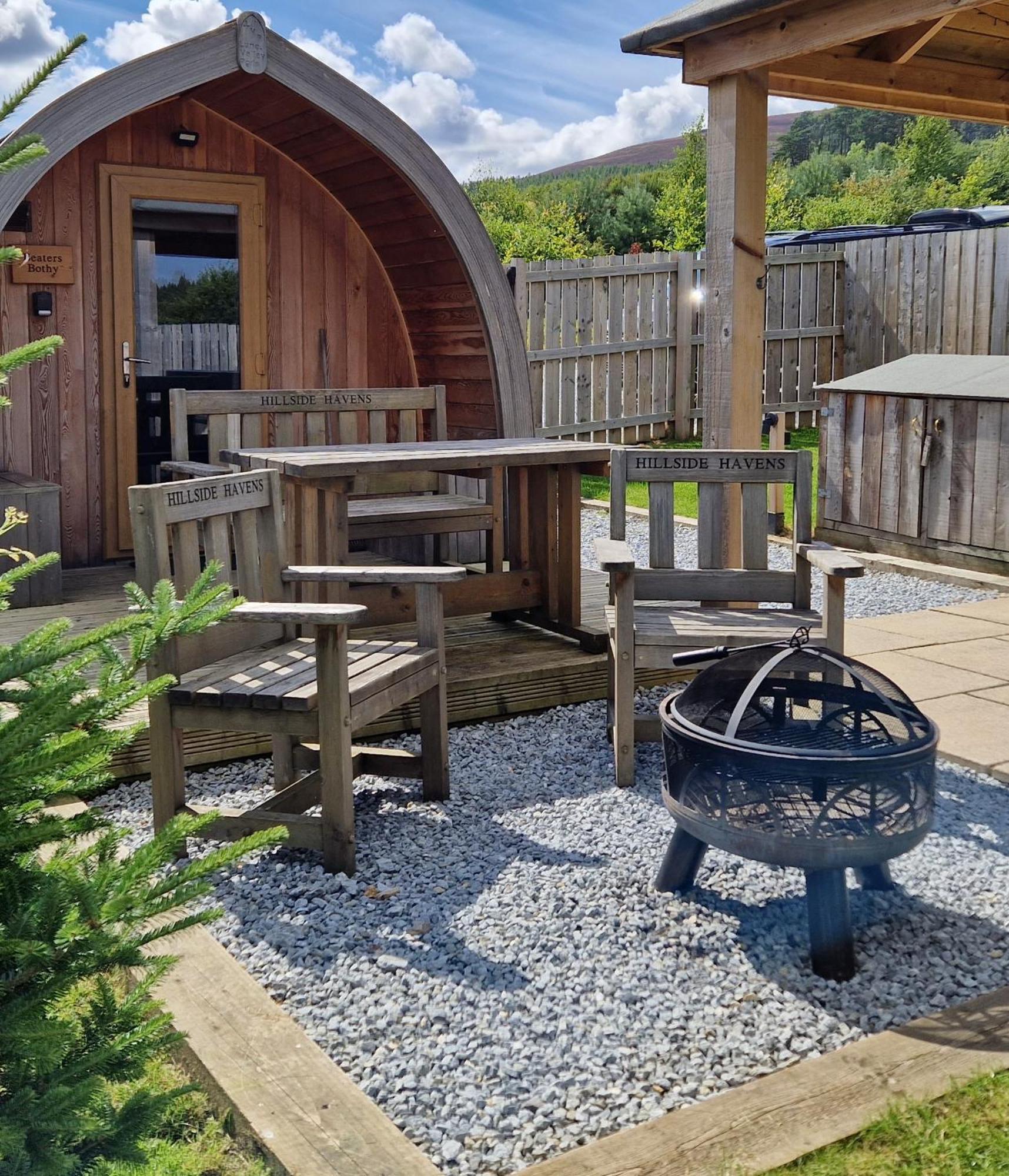 Hillside Havens Vila Dufftown Exterior foto