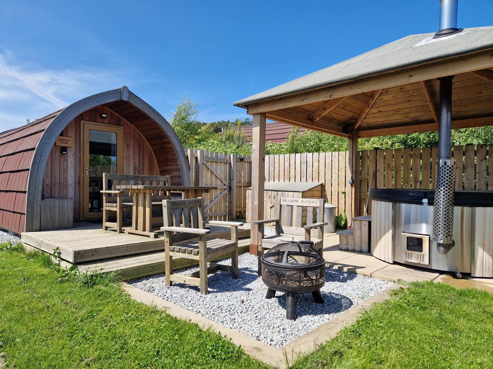 Hillside Havens Vila Dufftown Exterior foto