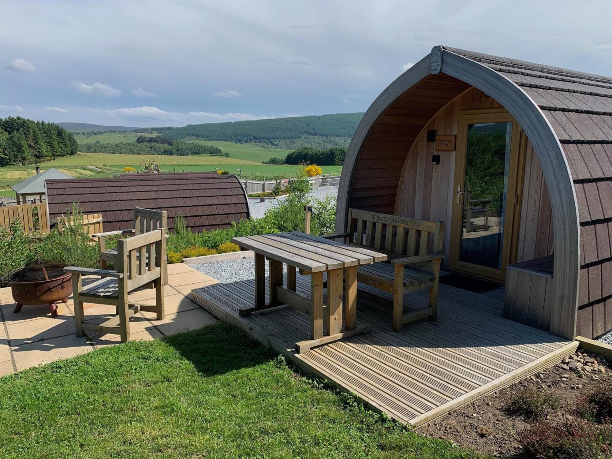 Hillside Havens Vila Dufftown Exterior foto